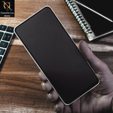 Oppo F11 Pro Screen Protector - Black - Privacy Tempared Glass Screen Protector