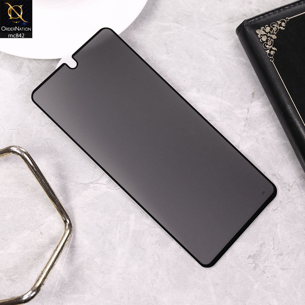 Infinix Note 50 4G Screen Protector - Black -Privacy Tempared Screen Protector