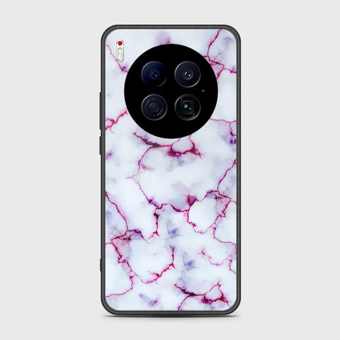 Tecno Camon 40 Premier 5G - White Marble Series - HQ Ultra Shine Premium Infinity Glass Soft Silicon Borders Case