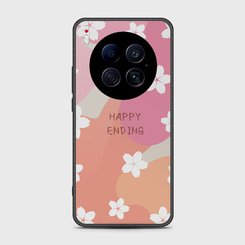 Tecno Camon 40 Premier 5G - Happy Series - HQ Ultra Shine Premium Infinity Glass Soft Silicon Borders Case