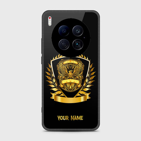 Tecno Camon 40 Premier 5G - Gold Series - HQ Ultra Shine Premium Infinity Glass Soft Silicon Borders Case