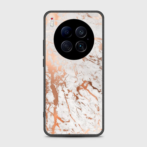 Tecno Camon 40 Premier 5G - White Marble Series 2 - HQ Ultra Shine Premium Infinity Glass Soft Silicon Borders Case