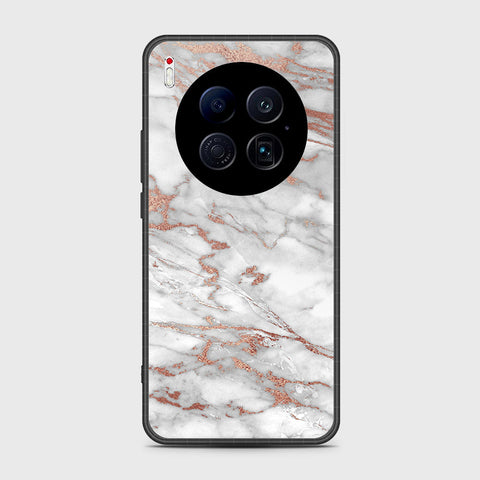 Xiaomi Redmi 15 5G - White Marble Series 2 - HQ Ultra Shine Premium Infinity Glass Soft Silicon Borders Case