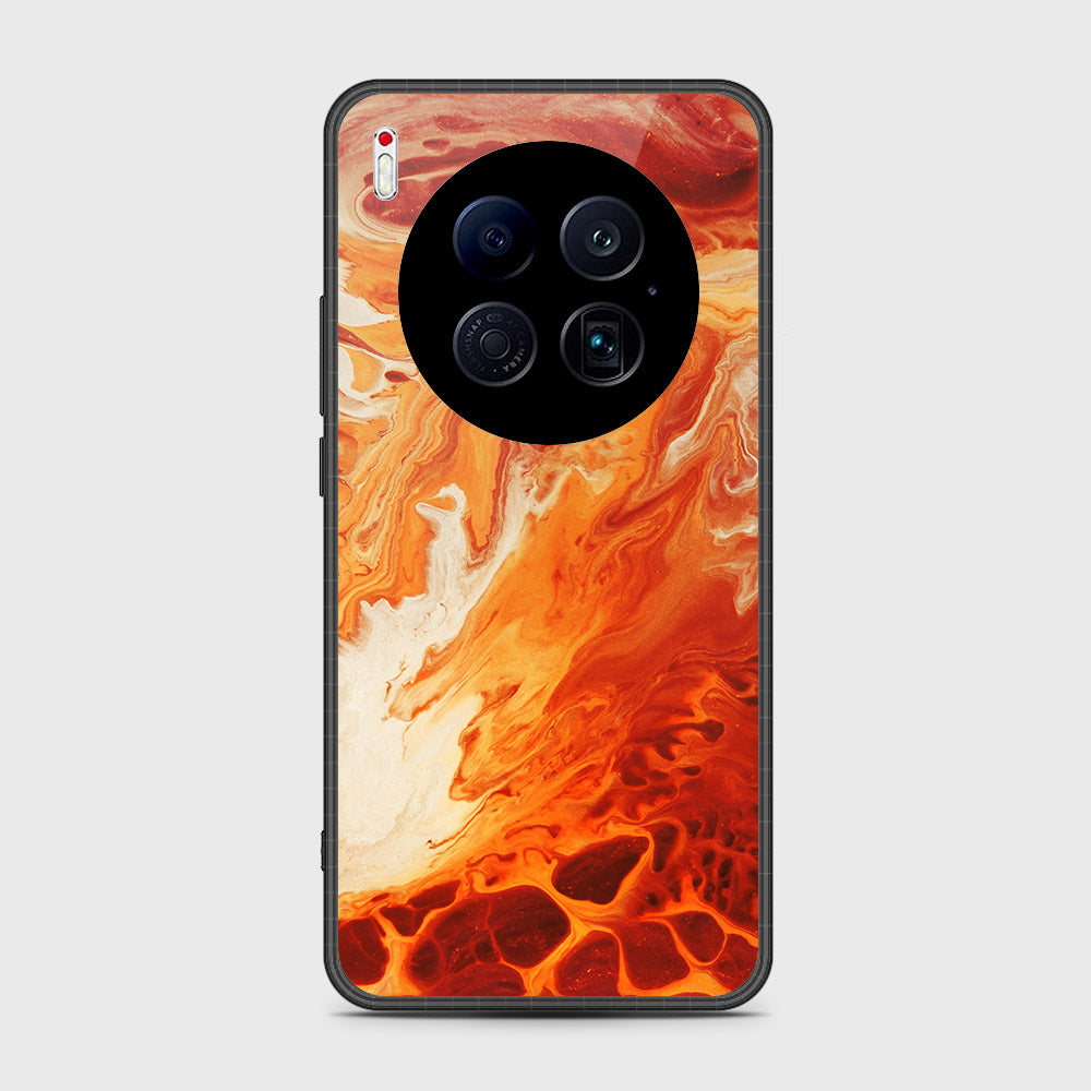 Tecno Camon 40 Premier 5G - Mystic Marble Series - HQ Ultra Shine Premium Infinity Glass Soft Silicon Borders Case