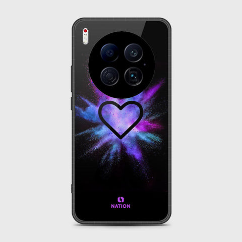 Tecno Camon 40 Premier 5G - Onation Heart Series - HQ Ultra Shine Premium Infinity Glass Soft Silicon Borders Case