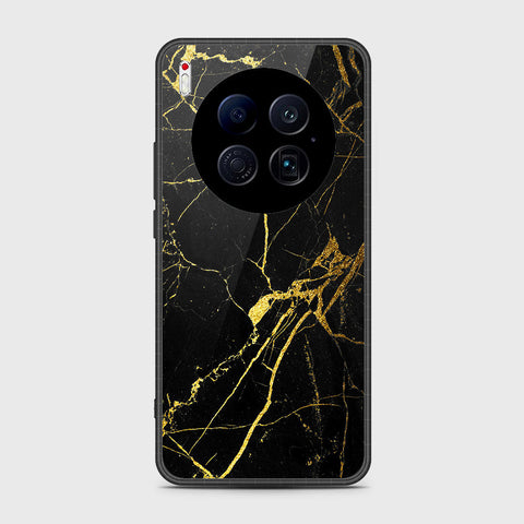 Tecno Camon 40 Premier 5G - Black Marble Series - HQ Ultra Shine Premium Infinity Glass Soft Silicon Borders Case