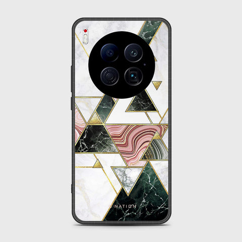 Tecno Camon 40 Premier 5G - O'Nation Shades of Marble Series - HQ Ultra Shine Premium Infinity Glass Soft Silicon Borders Case