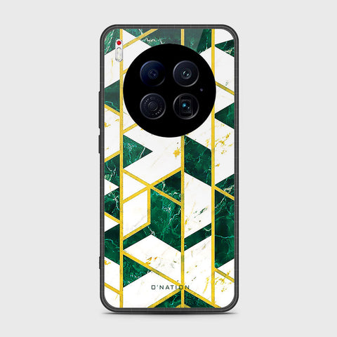 Tecno Camon 40 Premier 5G - O'Nation Shades of Marble Series - HQ Ultra Shine Premium Infinity Glass Soft Silicon Borders Case