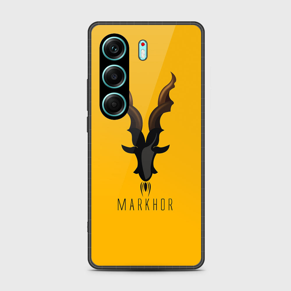 Tecno Camon 40 Pro - Markhor Series - HQ Premium Shine Durable Shatterproof Case