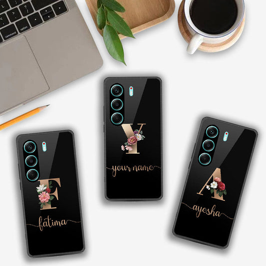 Tecno Camon 40 - Personalized Alphabet Series - HQ Premium Shine Durable Shatterproof Case