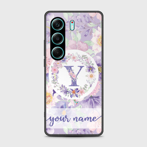 Tecno Camon 40 - Personalized Alphabet Series - HQ Premium Shine Durable Shatterproof Case