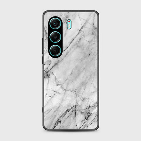 Tecno Camon 40 - White Marble Series - HQ Premium Shine Durable Shatterproof Case