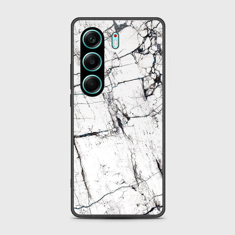 Tecno Camon 40 - White Marble Series 2 - HQ Premium Shine Durable Shatterproof Case