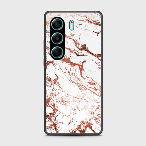 Tecno Camon 40 - White Marble Series 2 - HQ Premium Shine Durable Shatterproof Case