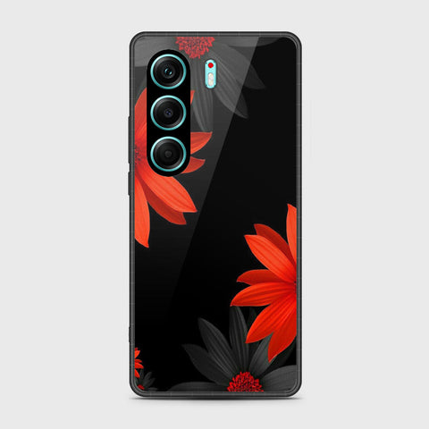 Tecno Camon 40 - Floral Series 2 - HQ Premium Shine Durable Shatterproof Case