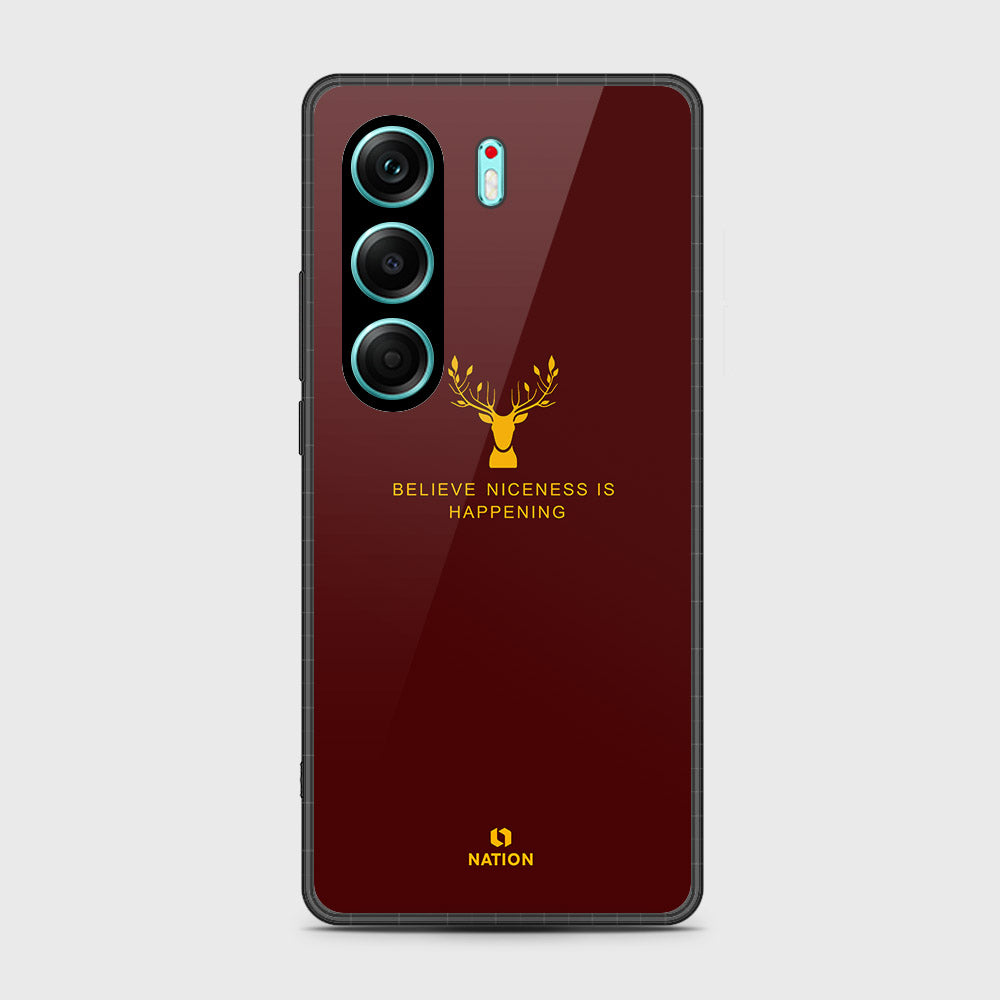 Tecno Camon 40 Pro - Nice Series - HQ Premium Shine Durable Shatterproof Case (Fast Delivery) (A)