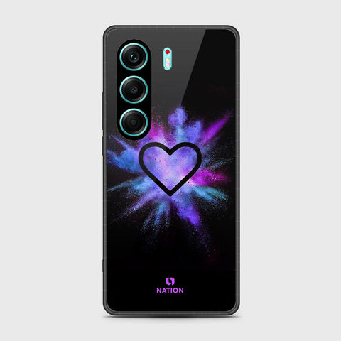 Tecno Camon 40 Pro - Onation Heart Series - HQ Premium Shine Durable Shatterproof Case