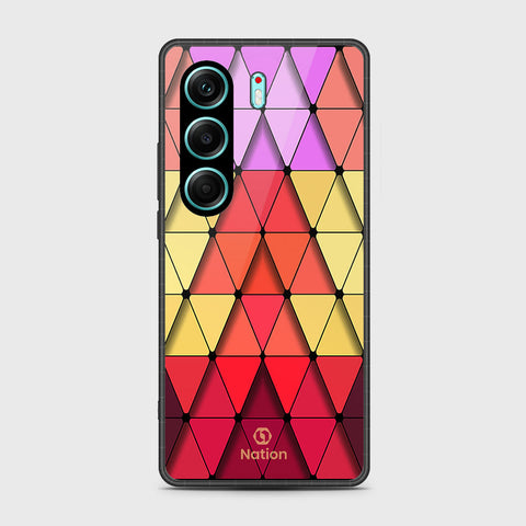 Tecno Camon 40 Pro - Onation Pyramid Series - HQ Premium Shine Durable Shatterproof Case