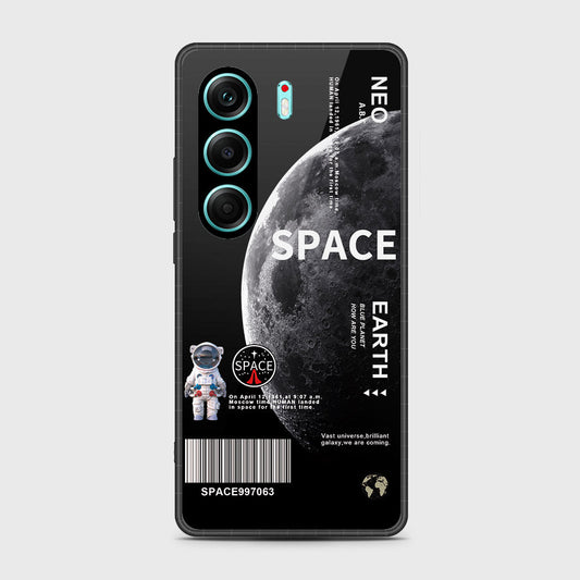 Tecno Camon 40 Pro - Limitless Series - HQ Ultra Shine Premium Infinity Glass Soft Silicon Borders Case (Fast  Delivery)