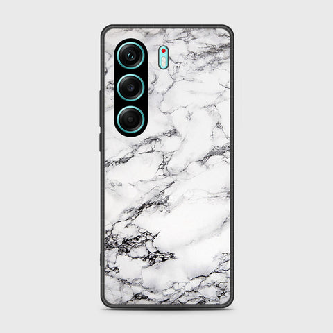 Tecno Camon 40 Pro - White Marble Series - HQ Premium Shine Durable Shatterproof Case