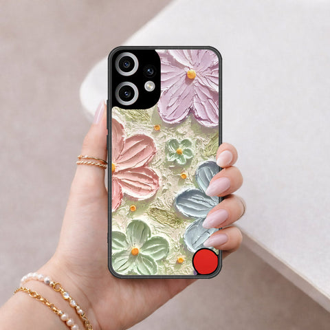 Nothing Phone CMF 2 Pro Cover - Floral Series - Design 15 - Blue & Green - HQ Premium Shine Durable Shatterproof Case