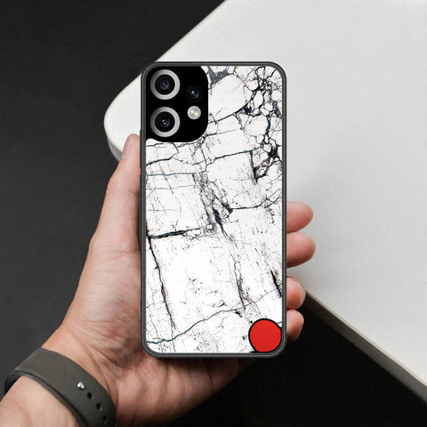 Nothing Phone CMF 2 Pro Cover - White Marble Series 2 - HQ Premium Shine Durable Shatterproof Case