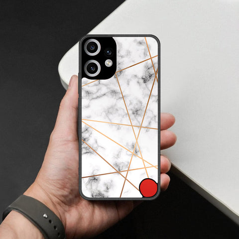 Nothing Phone CMF 2 Pro Cover - White Marble Series 2 - HQ Premium Shine Durable Shatterproof Case
