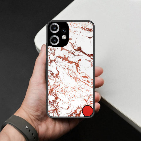 Nothing Phone CMF 2 Pro Cover - White Marble Series 2 - HQ Premium Shine Durable Shatterproof Case