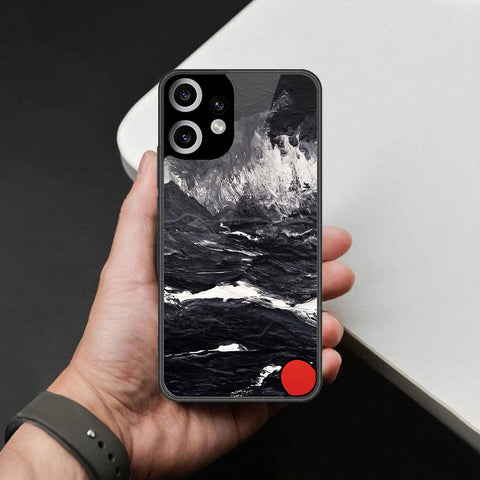 Nothing Phone CMF 2 Pro Cover - Black Marble Series - HQ Premium Shine Durable Shatterproof Case