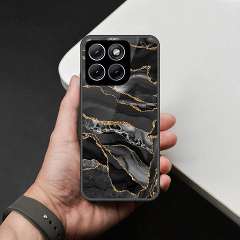Motorola Edge 70 Fusion Plus Cover - Black Marble Series - HQ Premium Shine Durable Shatterproof Case
