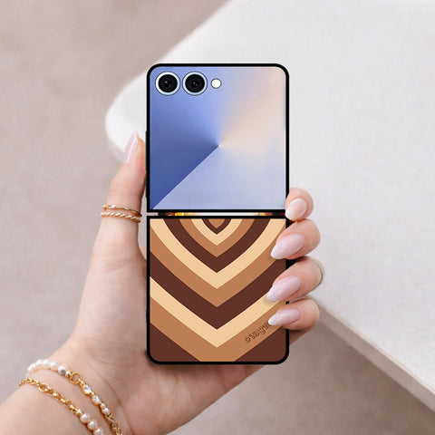 Samsung Galaxy Z Flip 8 Cover - O'Nation Heartbeat Series - HQ Premium Shine Durable Shatterproof Case