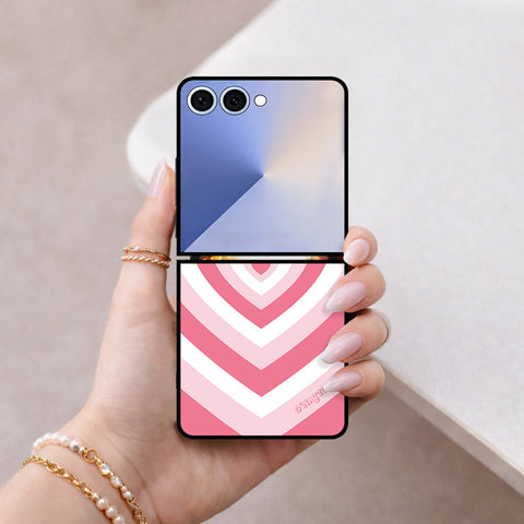 Samsung Galaxy Z Flip 8 Cover - O'Nation Heartbeat Series - HQ Premium Shine Durable Shatterproof Case