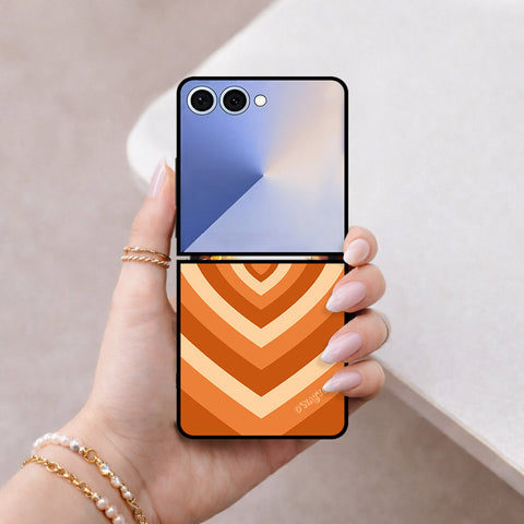 Samsung Galaxy Z Flip 8 Cover - O'Nation Heartbeat Series - HQ Premium Shine Durable Shatterproof Case