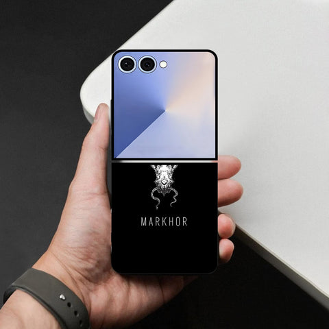 Samsung Galaxy Z Flip 8 Cover - Markhor Series - HQ Premium Shine Durable Shatterproof Case