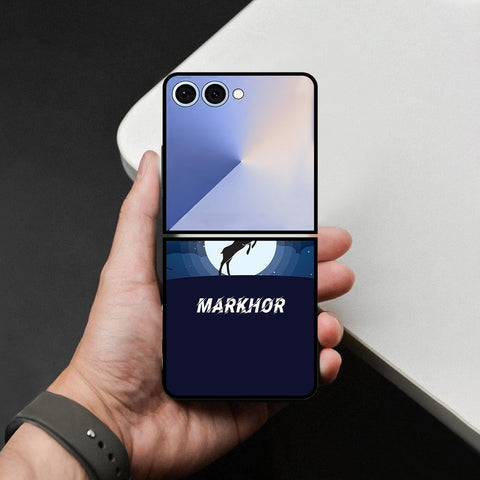 Samsung Galaxy Z Flip 8 Cover - Markhor Series - HQ Premium Shine Durable Shatterproof Case