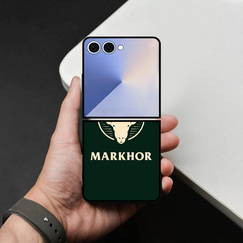 Samsung Galaxy Z Flip 8 Cover - Markhor Series - HQ Premium Shine Durable Shatterproof Case