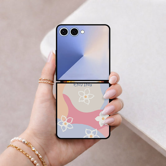 Samsung Galaxy Z Flip 8 Cover - Happy Series - HQ Premium Shine Durable Shatterproof Case