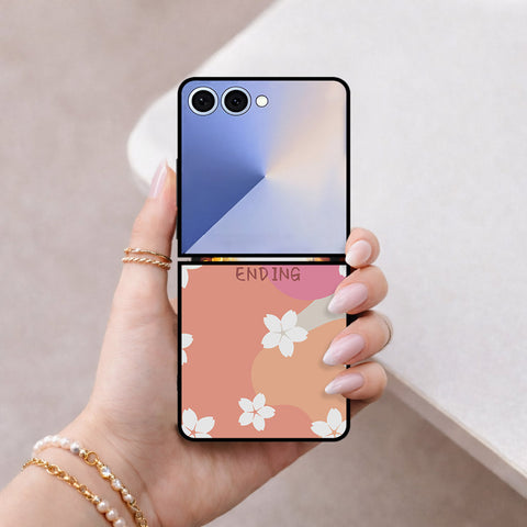 Samsung Galaxy Z Flip 8 Cover - Happy Series - HQ Premium Shine Durable Shatterproof Case