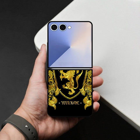 Samsung Galaxy Z Flip 8 Cover - Gold Series - HQ Premium Shine Durable Shatterproof Case