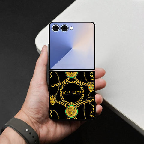 Samsung Galaxy Z Flip 8 Cover - Gold Series - HQ Premium Shine Durable Shatterproof Case