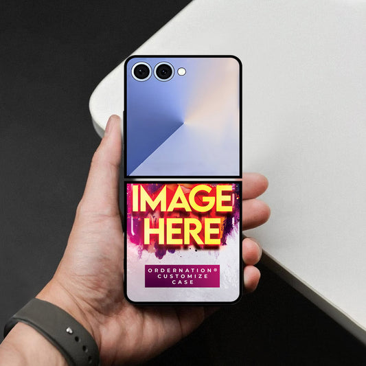 Samsung Galaxy Z Flip 8 Cover  - Customized Case Series - Upload Your Photo - Multiple Case Types Available