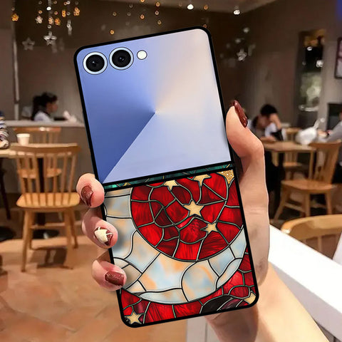 Samsung Galaxy Z Flip 8 Cover - Celestial Starry Universe Series - HQ Premium Shine Durable Shatterproof Case