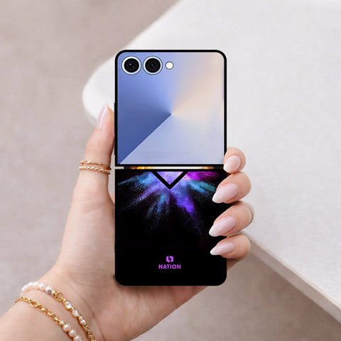 Samsung Galaxy Z Flip 8 Cover - Onation Heart Series - HQ Premium Shine Durable Shatterproof Case