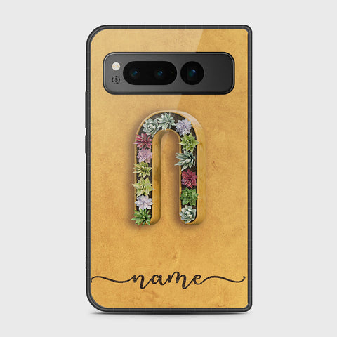 Google Pixel Fold - Personalized Alphabet Series - HQ Premium Shine Durable Shatterproof Case