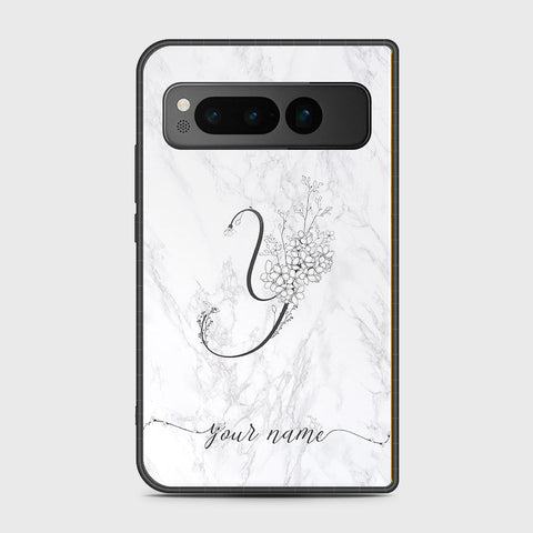 Google Pixel Fold - Personalized Alphabet Series - HQ Premium Shine Durable Shatterproof Case