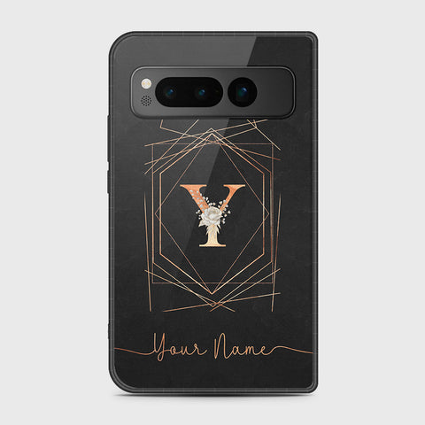 Google Pixel Fold - Personalized Alphabet Series - HQ Premium Shine Durable Shatterproof Case