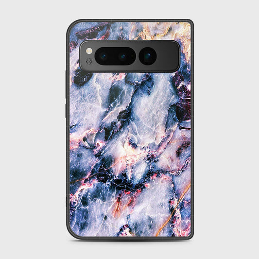 Google Pixel Fold - Colorful Marble Series - HQ Premium Shine Durable Shatterproof Case