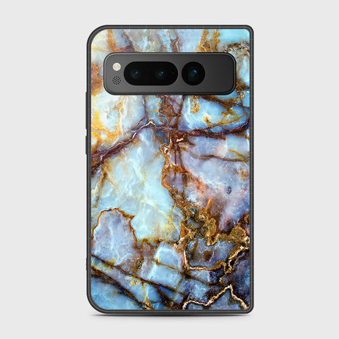 Google Pixel Fold - Colorful Marble Series - HQ Premium Shine Durable Shatterproof Case