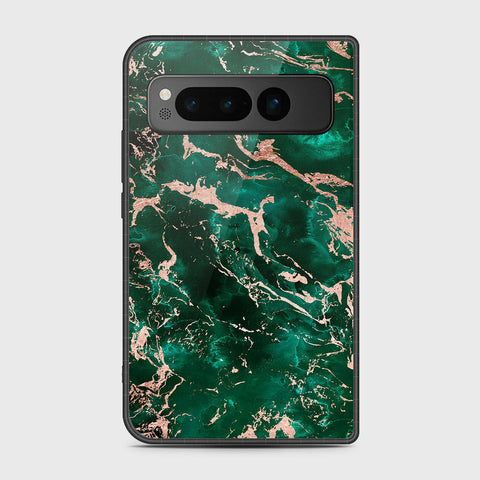 Google Pixel Fold - Colorful Marble Series - HQ Premium Shine Durable Shatterproof Case