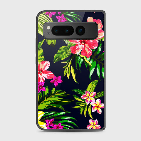 Google Pixel Fold - Floral Series - HQ Premium Shine Durable Shatterproof Case